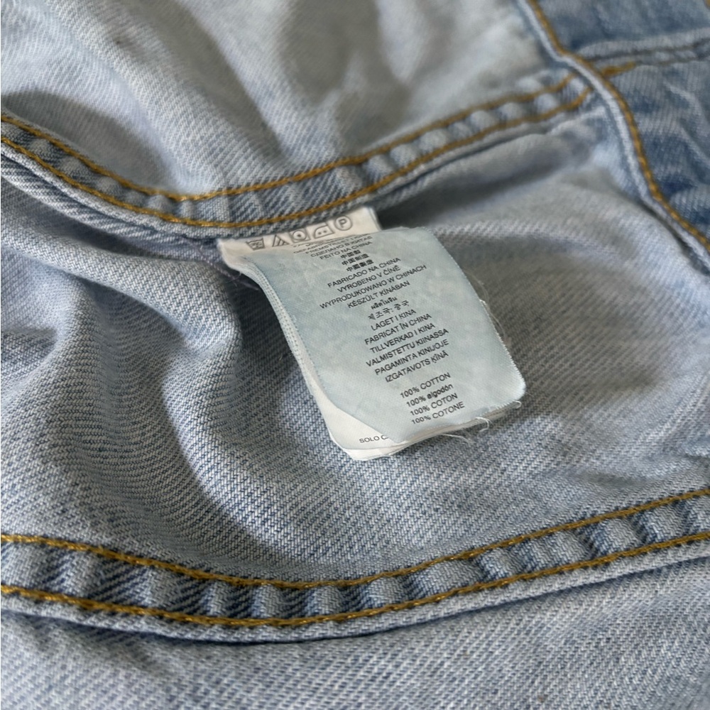 Michael Kors Light Wash Denim Jacket size Small - Picture 10 of 10
